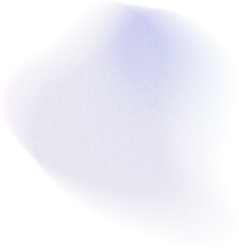 Abstract Grainy Gradient Blob Shape