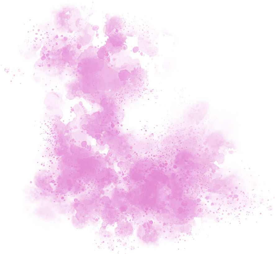 Pink Watercolor Shape