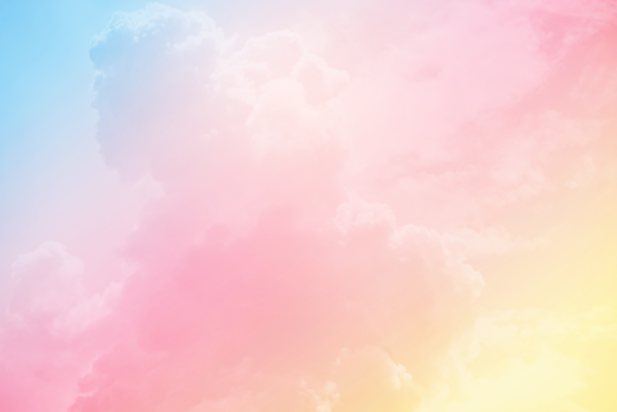 cloudy sky with pastel gradient color, nature abstract background
